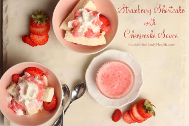 Keto Strawberry Shortcake - Maria Mind Body Health