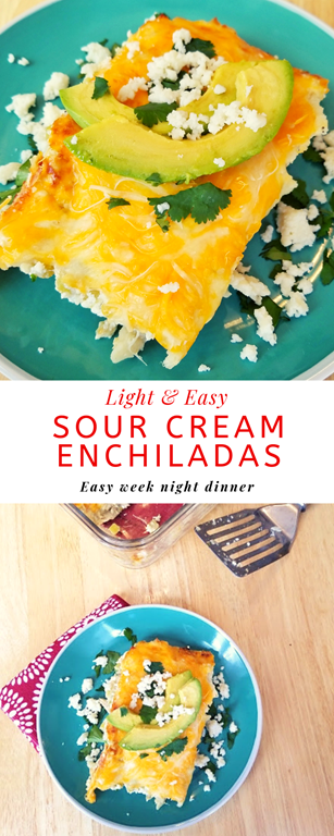 light sour cream enchiladas recipe easy