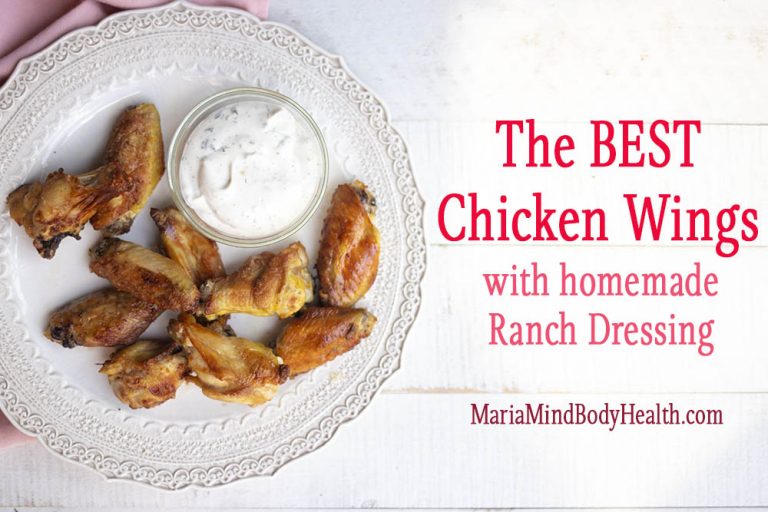 The BEST Chicken Wings - Maria Mind Body Health
