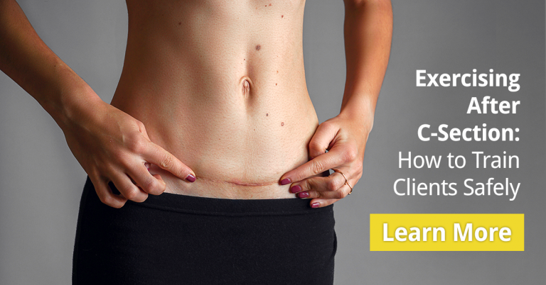 Exercising After C-Section: How to Train Clients Safely