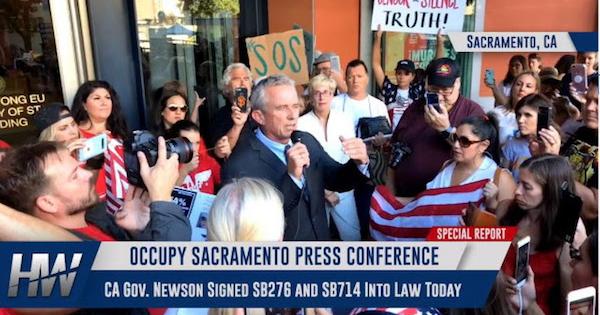 California's Descent into Medical Fascism Marks Birth of New Civil Rights Movement - RFK. Jr. Speech Inspires Hope