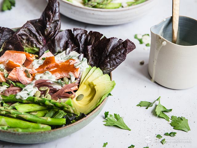Quick Keto Salmon Power Bowl