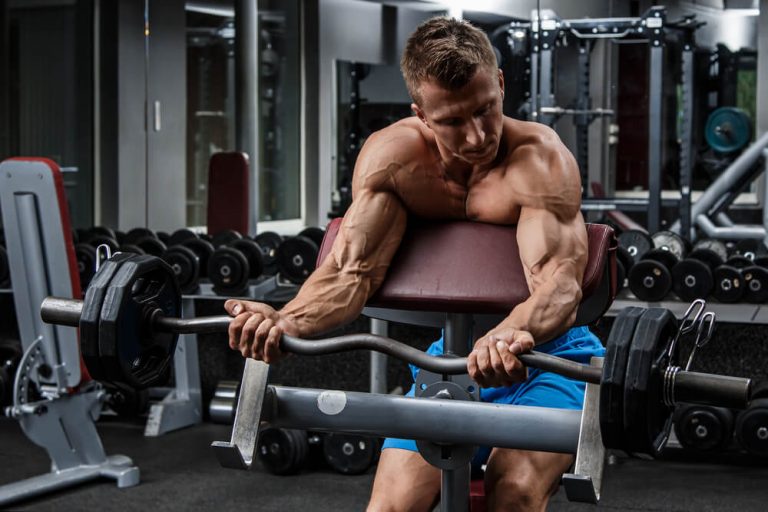 Triggering Biceps with Spider Curls