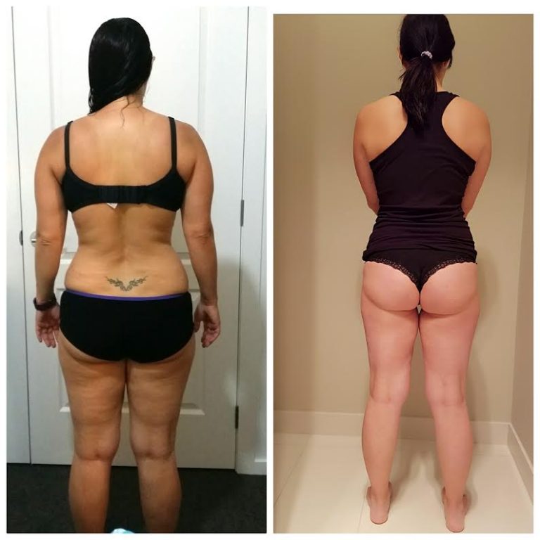 mum tones her butt with Healthy Mummy program