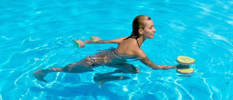Burn 300 Calories with this Ultimate Pool Workout