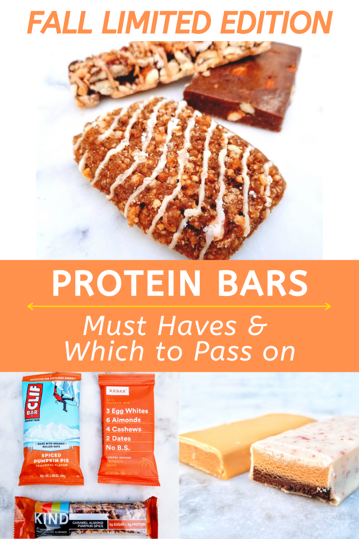 Best Fall Protein Bars Review Pumpkin Spice