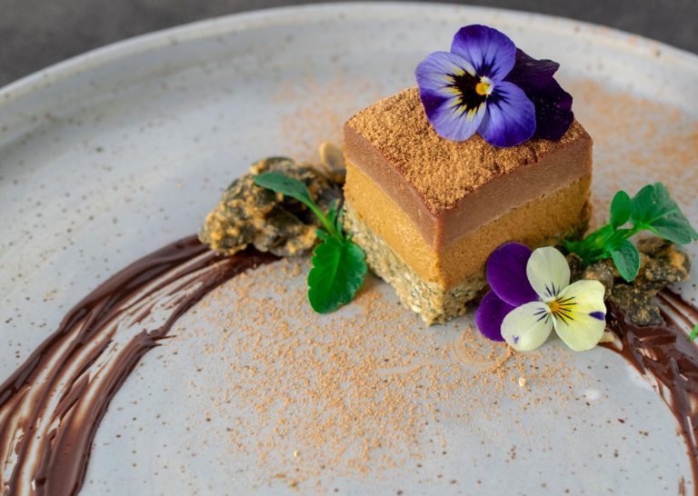Carob Pumpkin Mousse Bars | Crystal Dawn Culinary