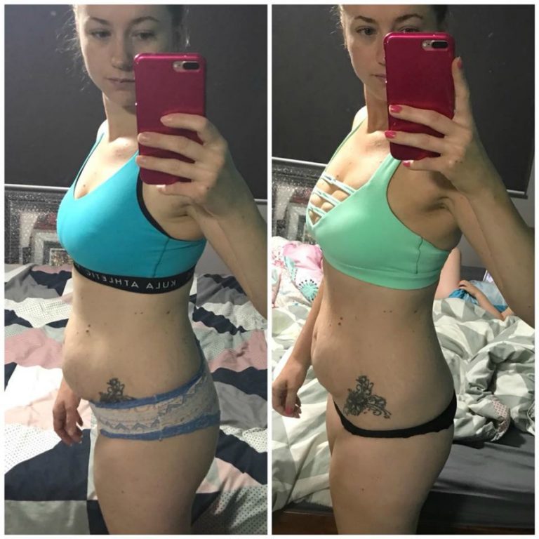 How this mum has REDUCED the appearance of her TUMMY fat in just TWO WEEKS!