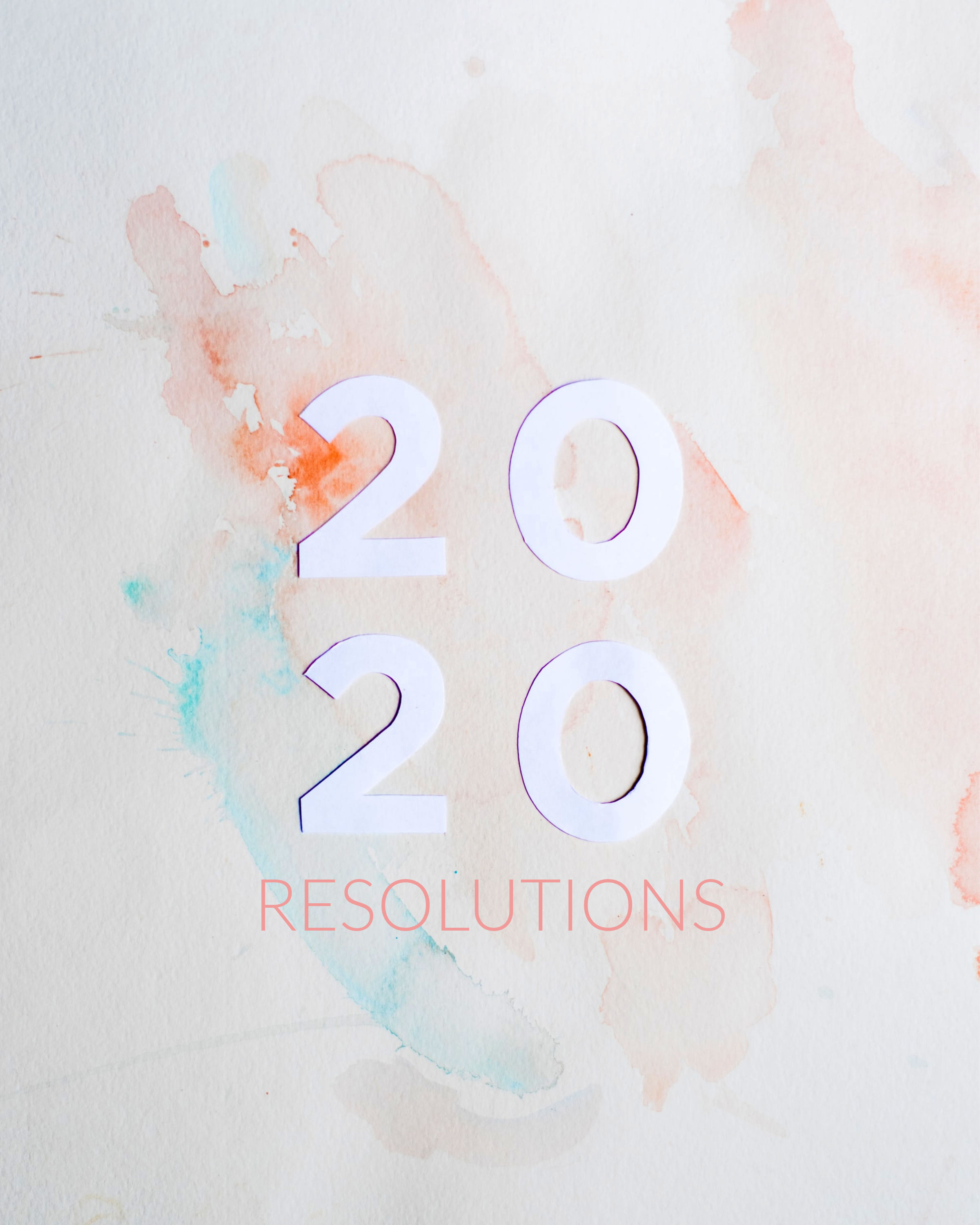 Resolutions for 2020 - Andie Mitchell
