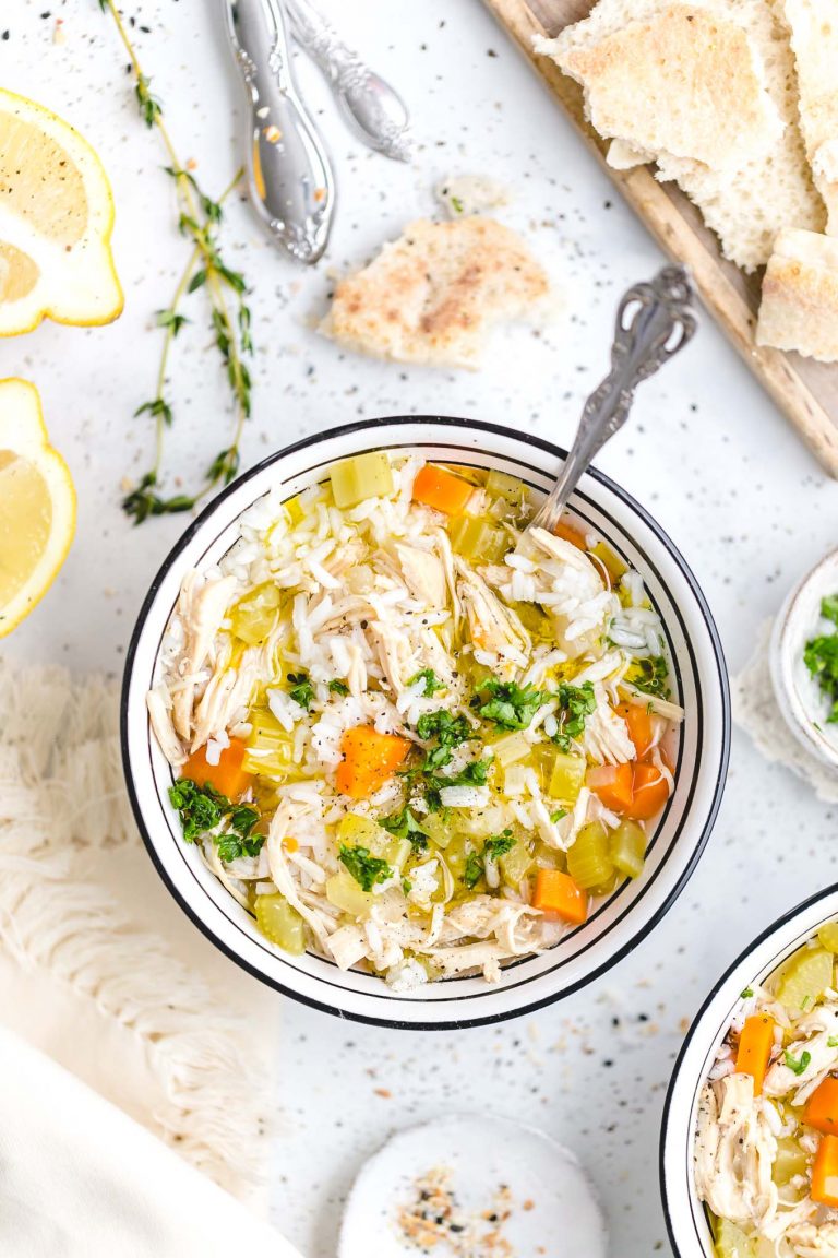 crock pot chicken rice soup
