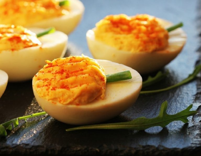 deviled eggs