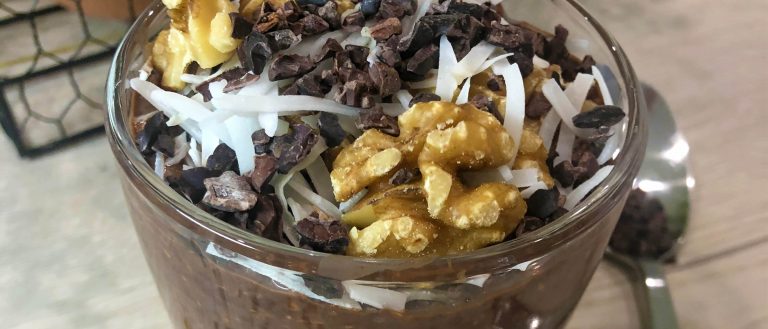 Free Recipe: Chocolate Brownie Overnight Oats