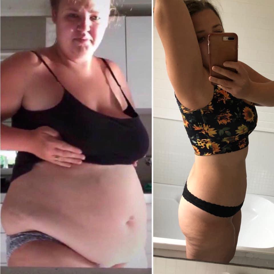 Single mum loses 53kg and shares her tips on preventing loose skin and maintaining weight loss