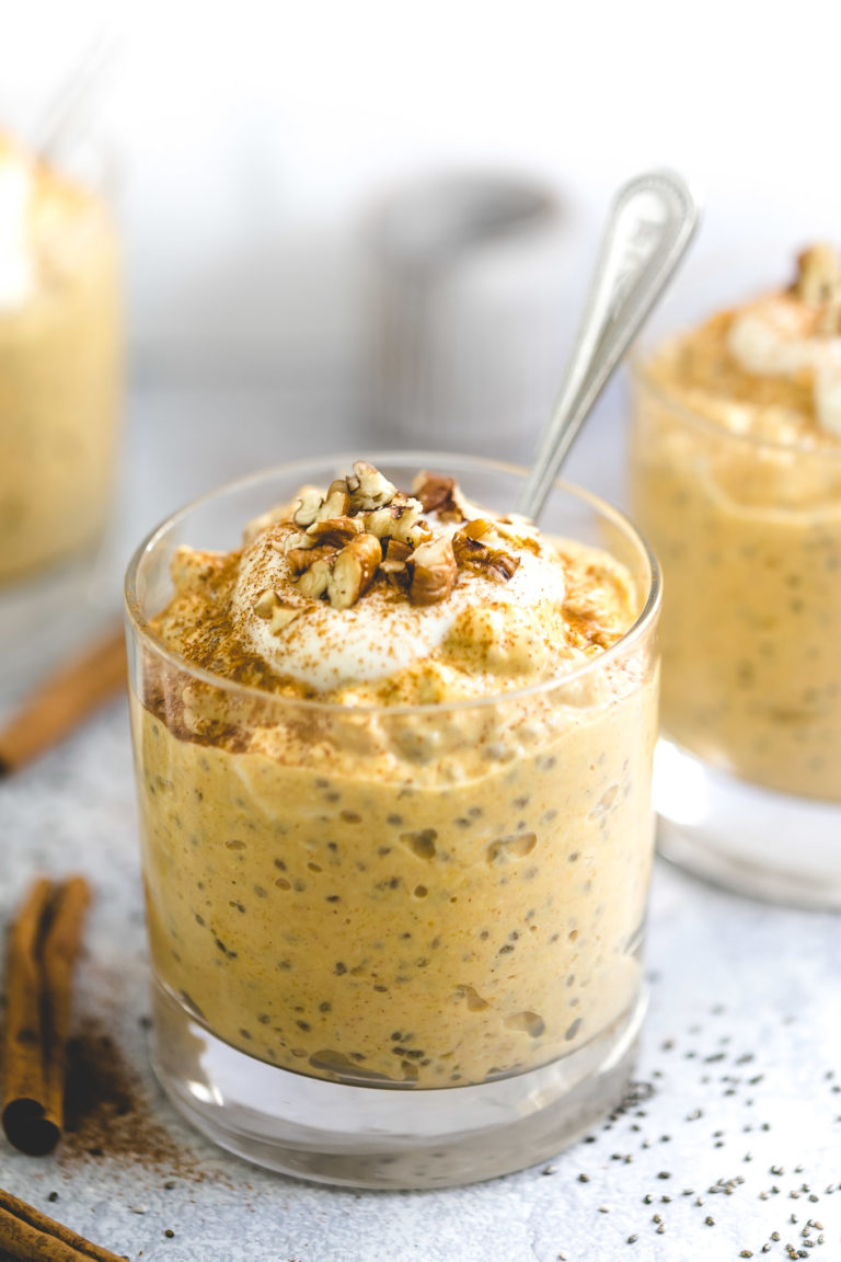 overnight oats recipe with pumpkin puree