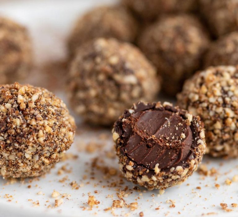 Ginger Spice Holiday Truffles