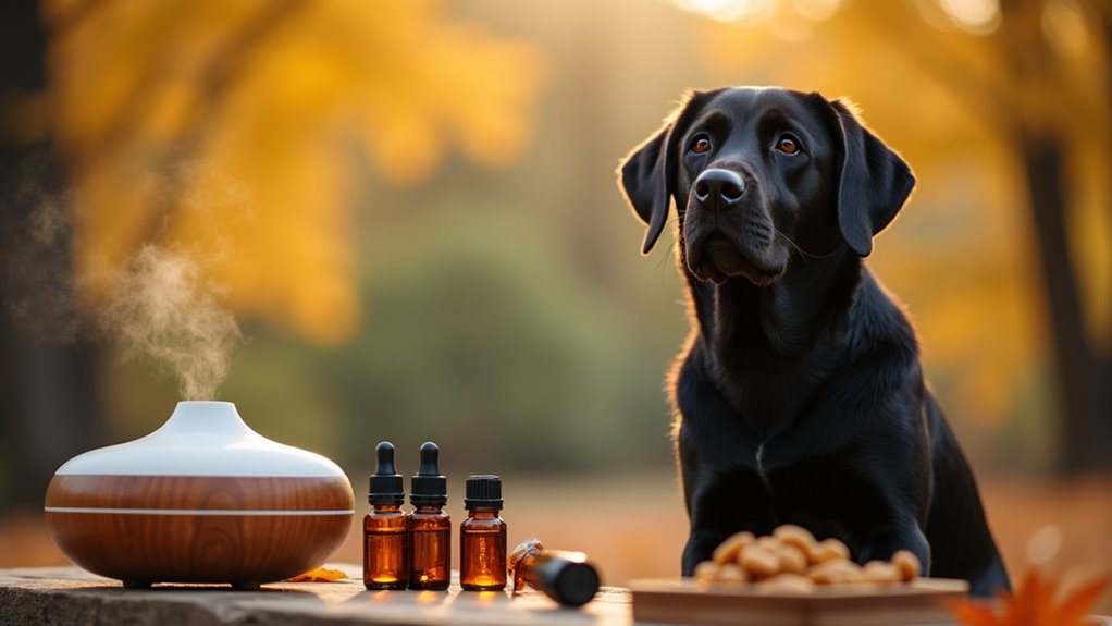 aromatherapy enhances dog training