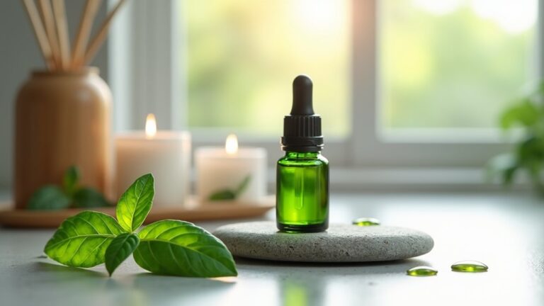 basil oil promotes healing