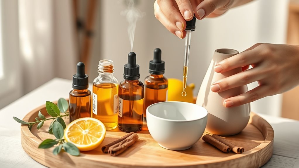 blending and applying essential oils