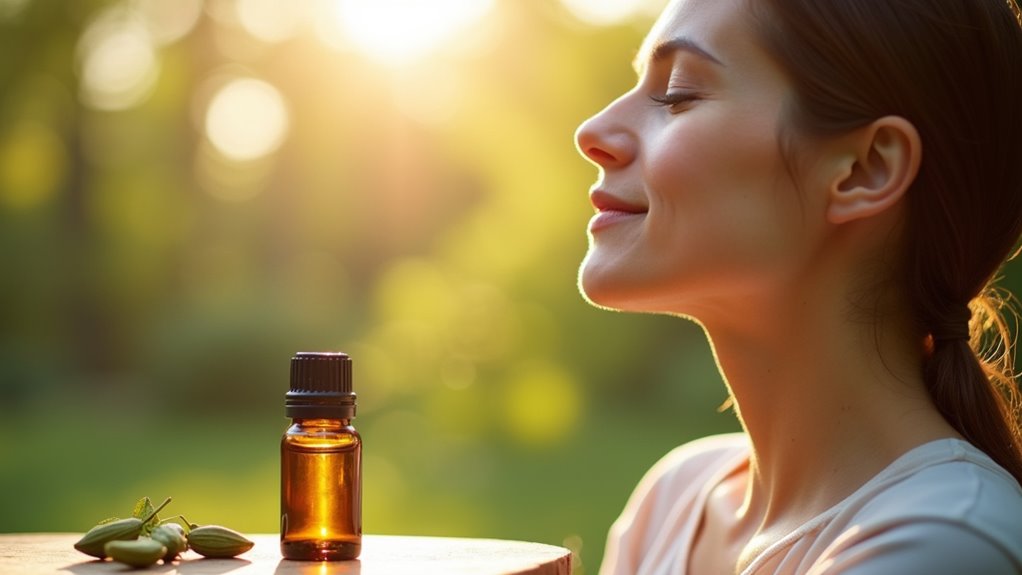 cardamom oil for breathing