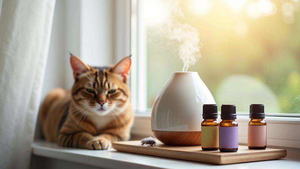 cat safe essential oil use