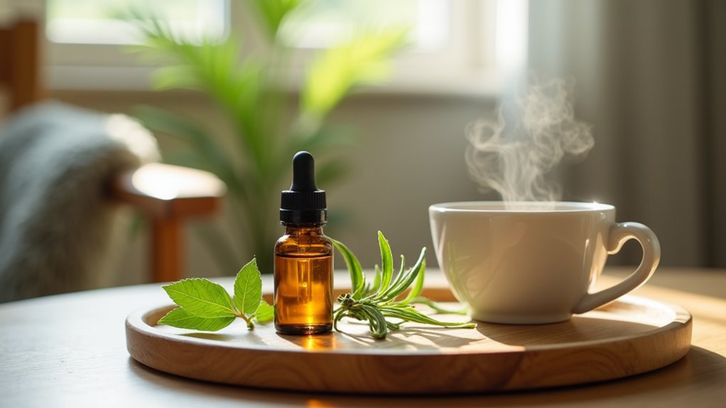 catnip oil alleviates bloating