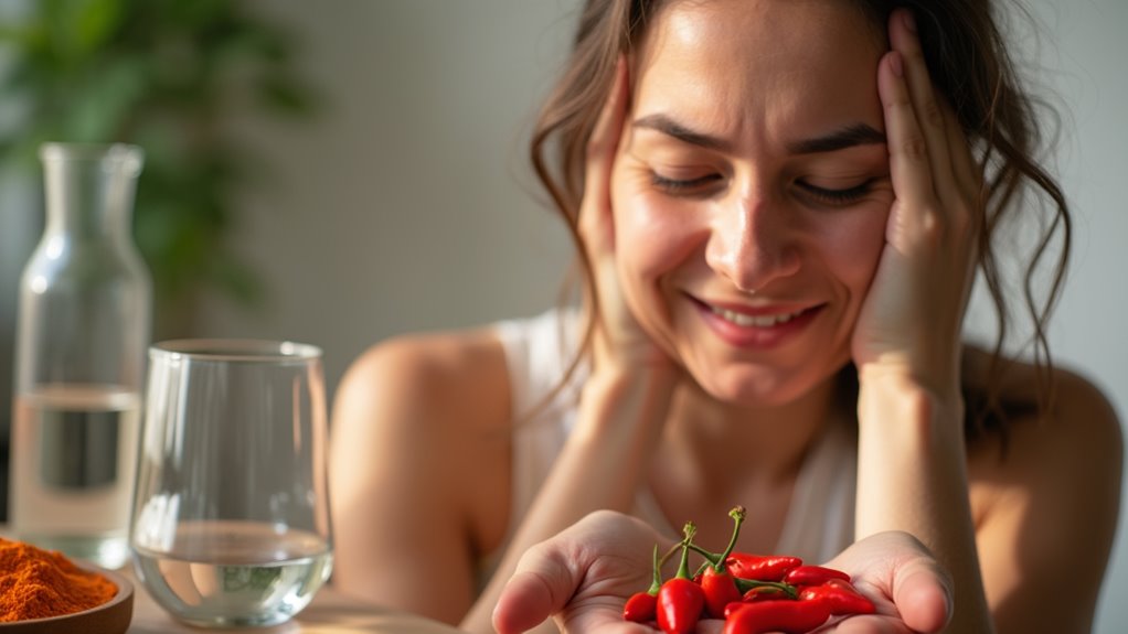 cayenne reduces migraine pain
