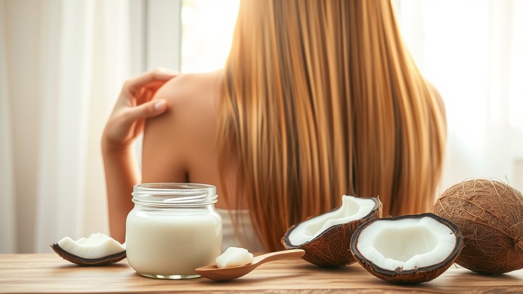 coconut oil for hair