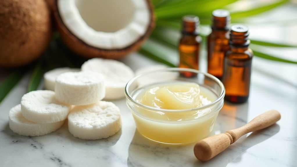 coconut oil for makeup