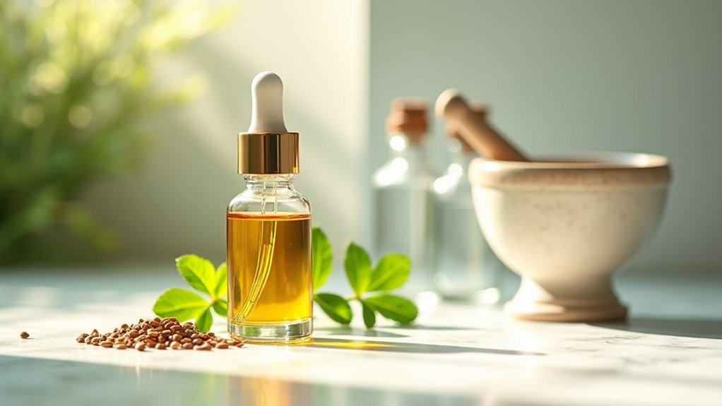 coriander oil combats utis