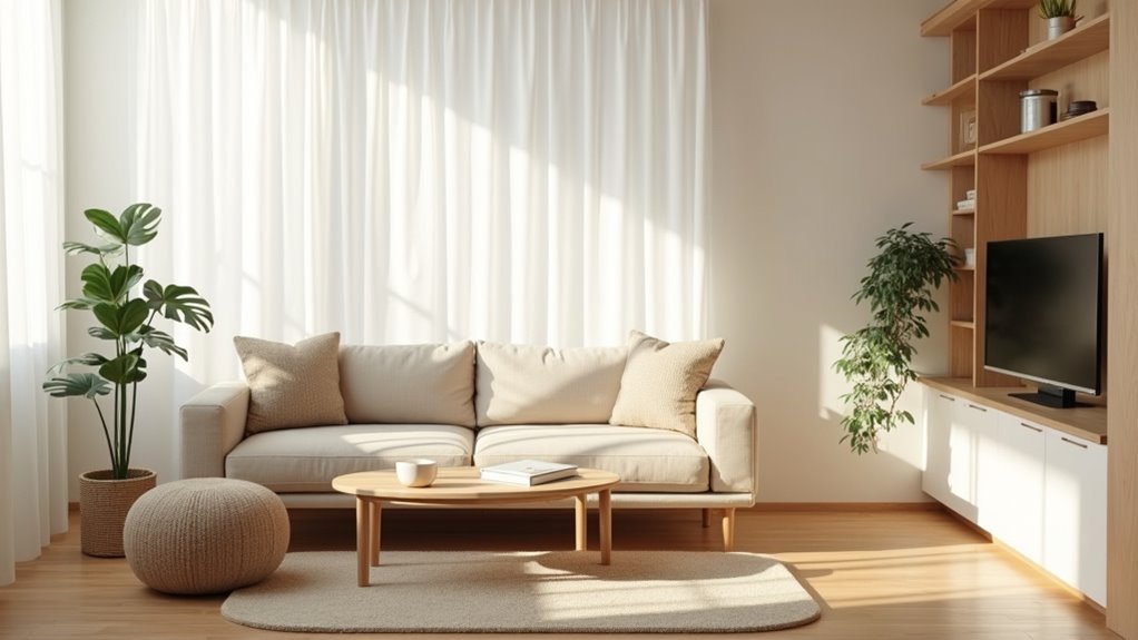 declutter for peaceful spaces