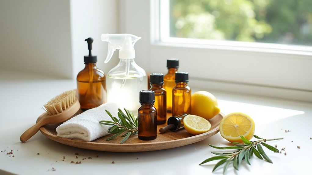 essential oil cleaning essentials