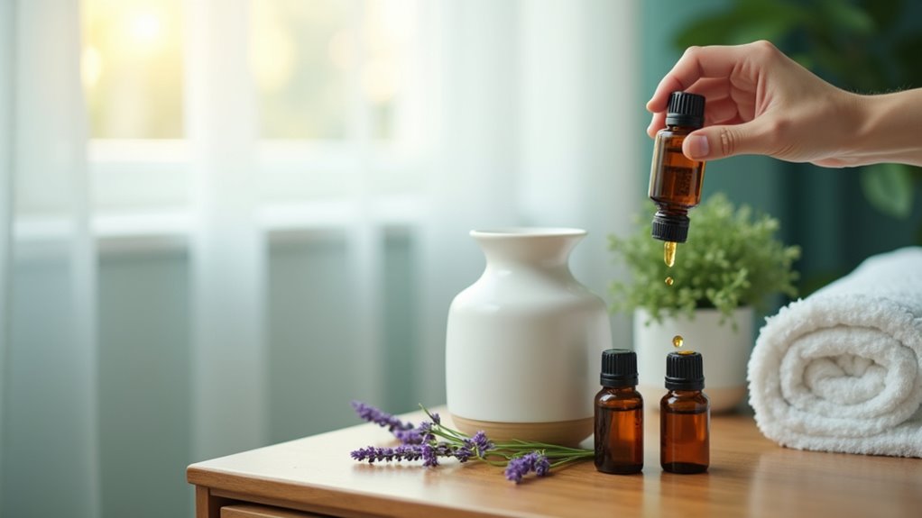 essential oil daily routine