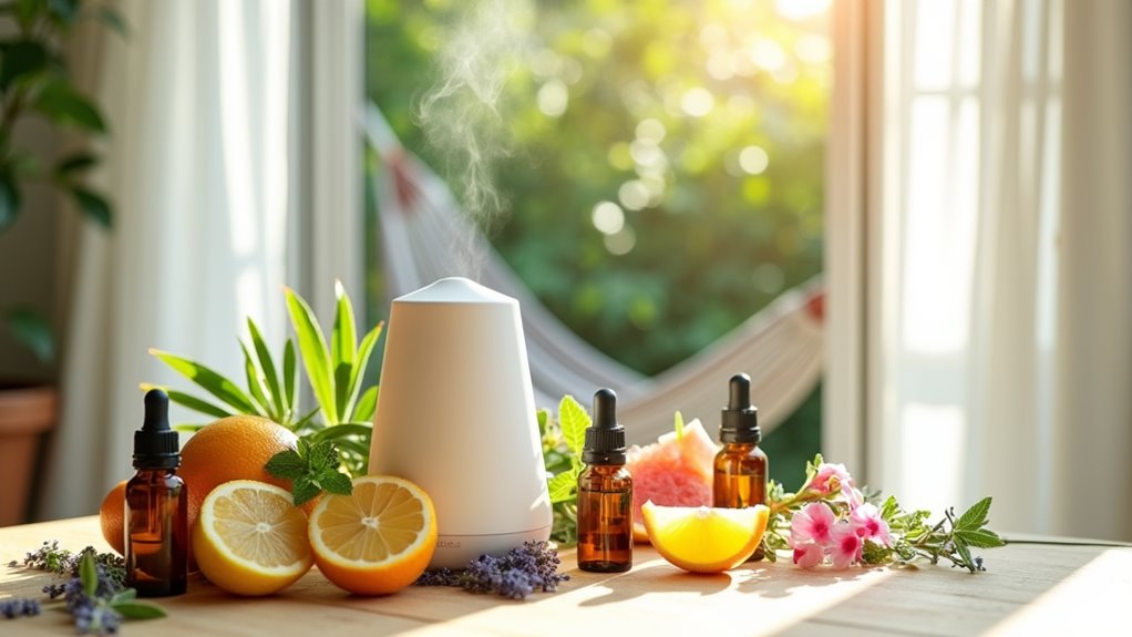 essential oil summer blends