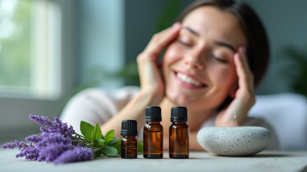 essential oils alleviate headaches
