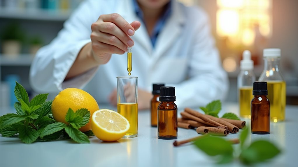 essential oils combat bad breath