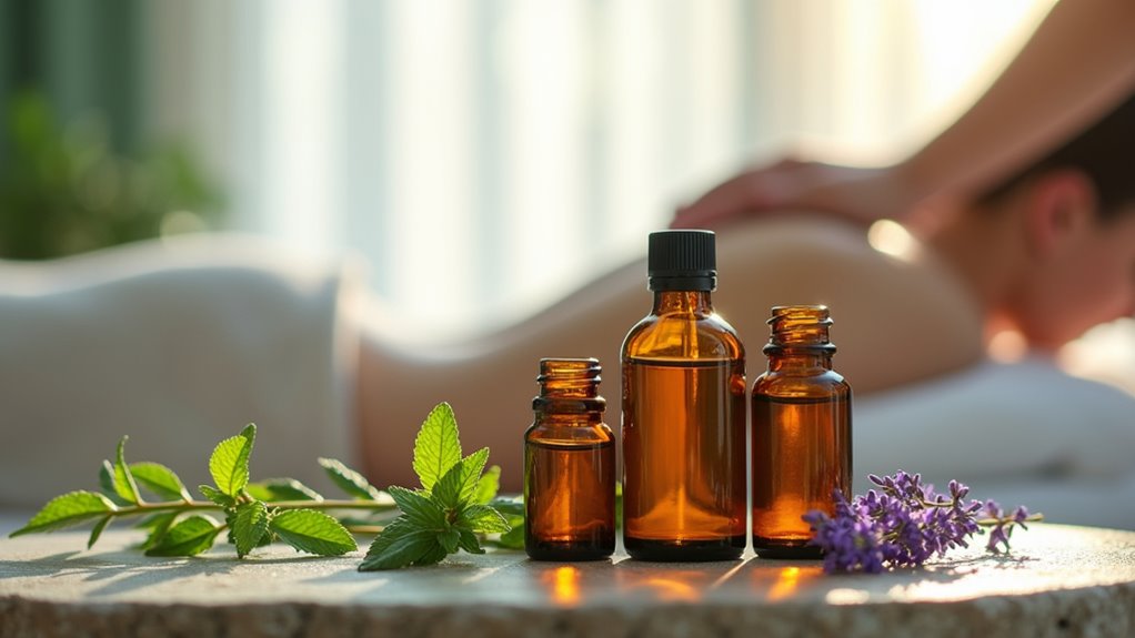 essential oils for back pain