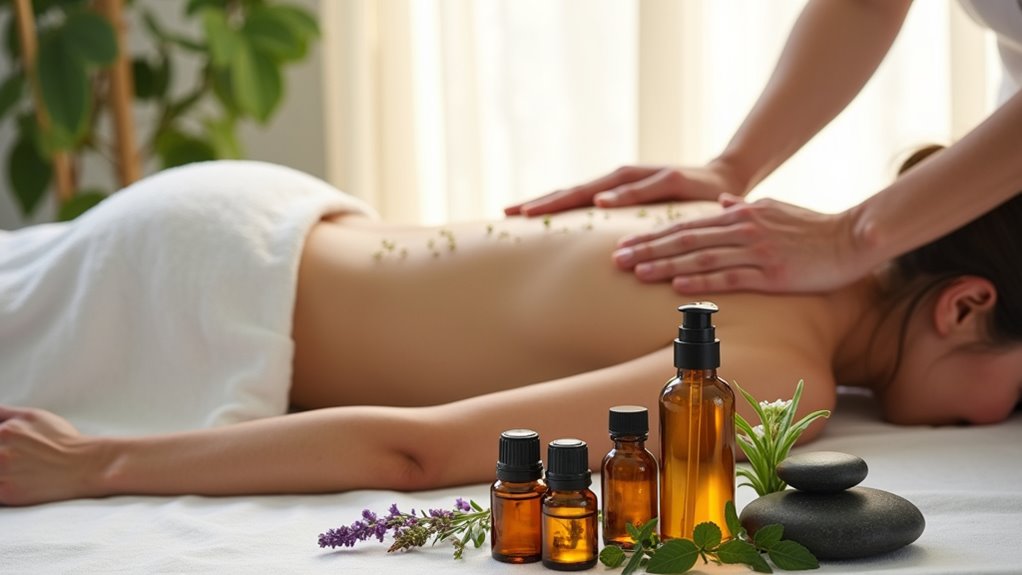 essential oils for back pain