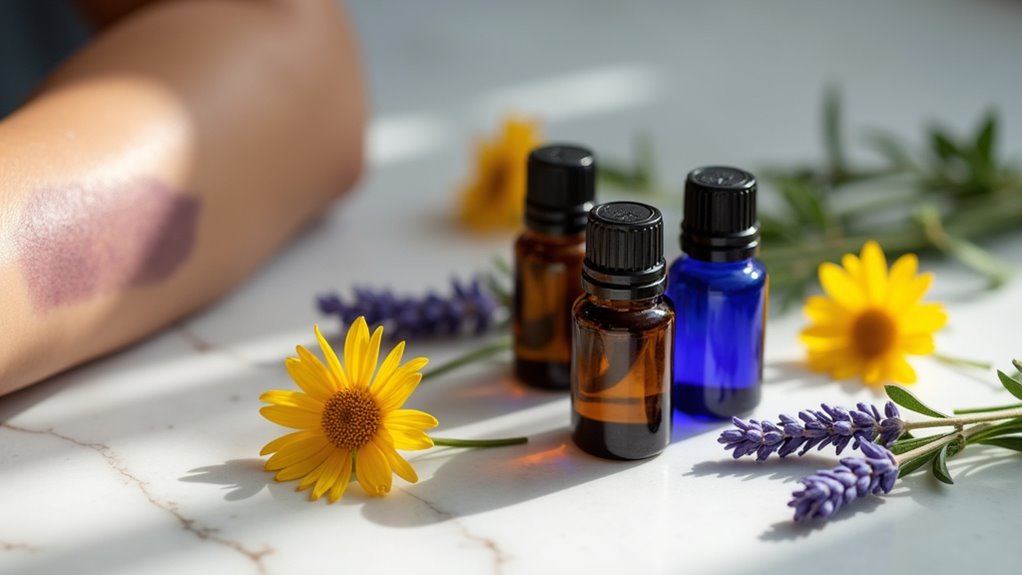 essential oils for bruises