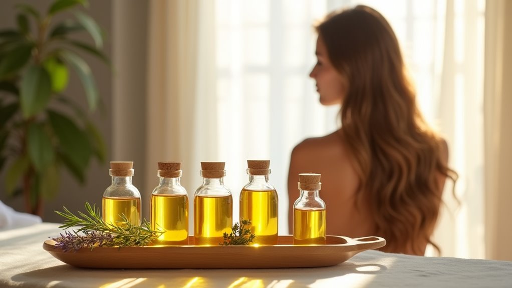 essential oils for hair