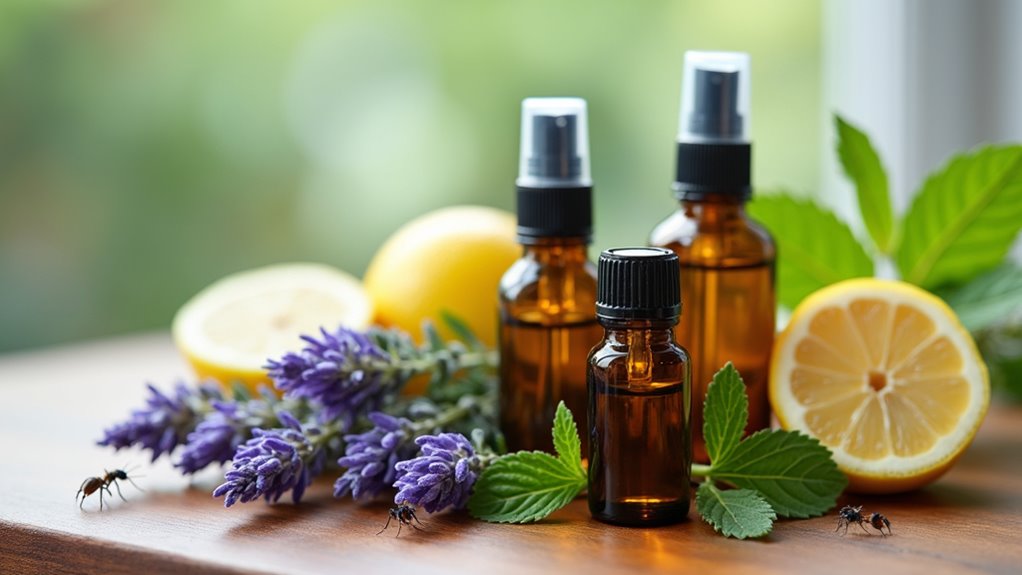 essential oils repel pests
