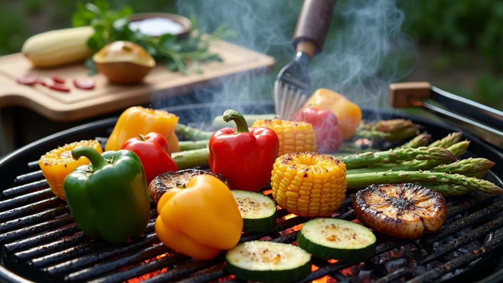 grill vegetables with care