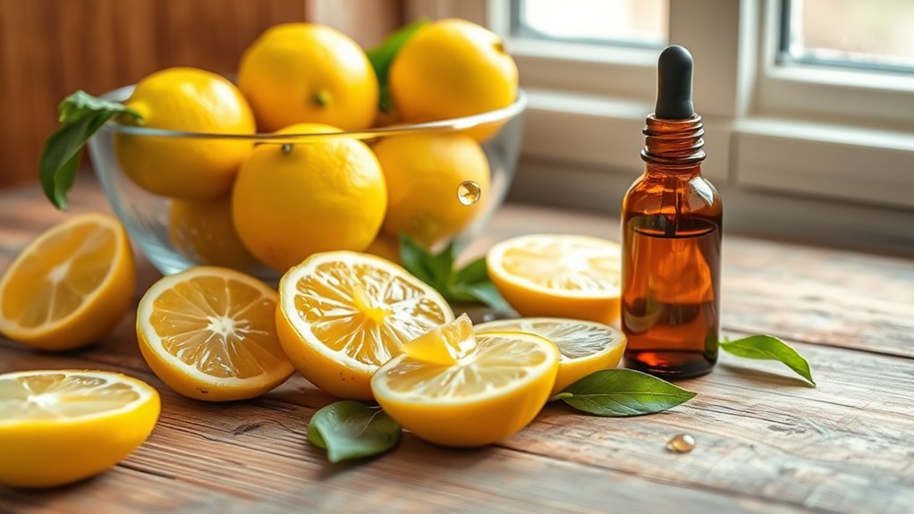 harness lemon essential oil