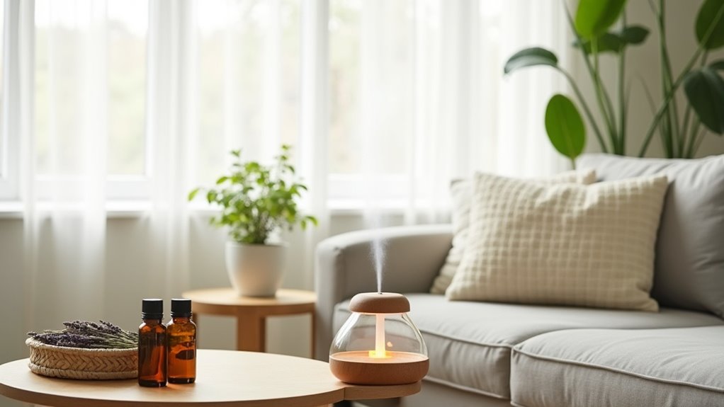 home transformation using essential oils