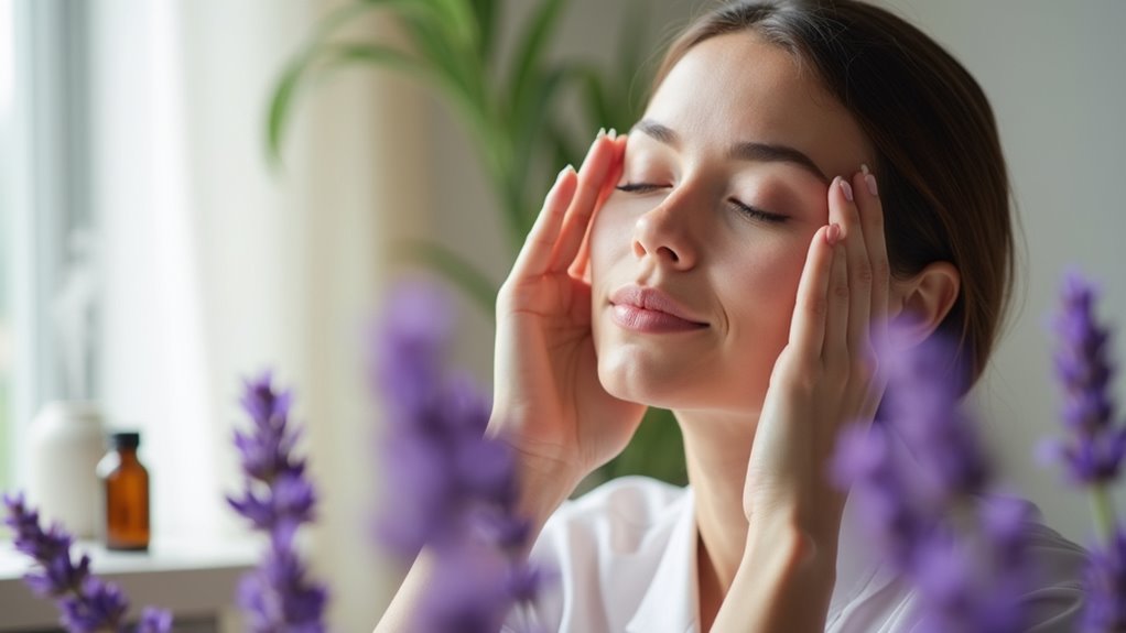 lavender oil alleviates headaches