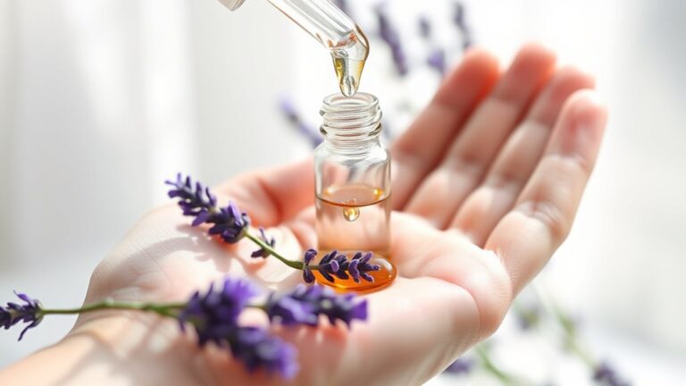 lavender oil for burns