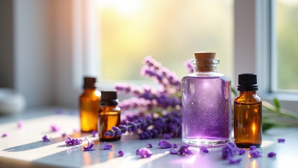 lavender oil healing combinations