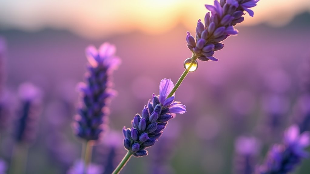 lavender oil promotes healing