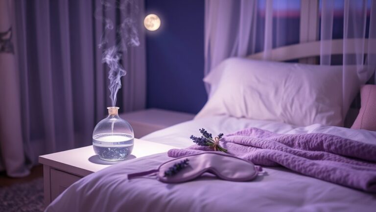 lavender oil promotes sleep