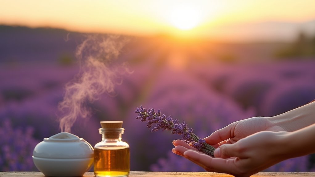 lavender oil s calming effects