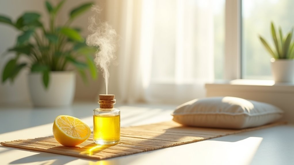 lemon oil boosts mood